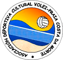 Escudo de Asociación Deportiva Club Volei Praia Costa da Morte