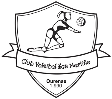 Escudo Club Voleibol San Martiño
